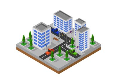 isometric city