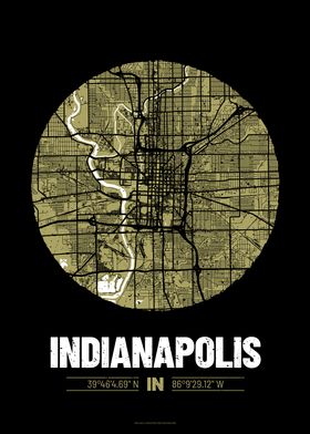 Indianapolis City Map