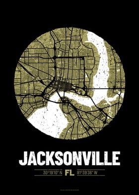 Jacksonville City Map