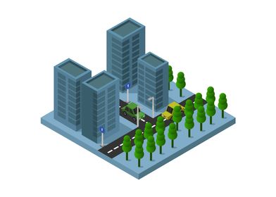 isometric city