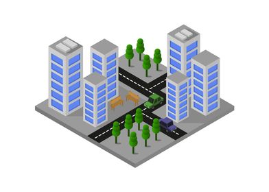 isometric city