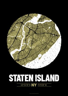 Staten Island City Map