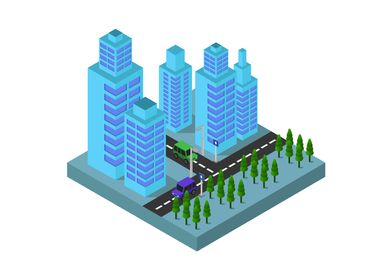 isometric city