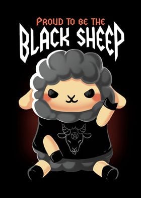 Black Metal Sheep