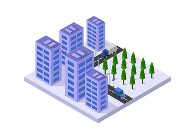 isometric city