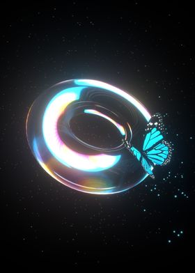 SPACE BUTTERFLY