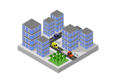 isometric city