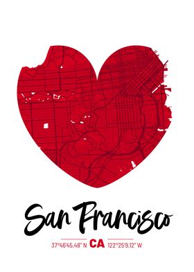 San Francisco City Map