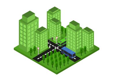 isometric city