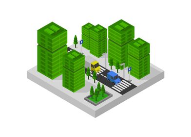 isometric city