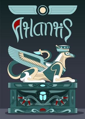Atlantis night sphinx