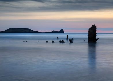 The wreck of the Helvetia 