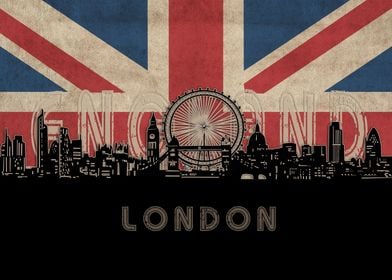 london skylin flag