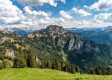 Ammergau Alps in Summer