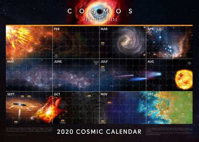 cosmos a spacetime odyssey calendar