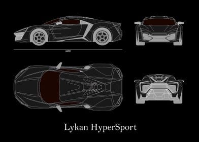 Lykan HyperSport Blueprint