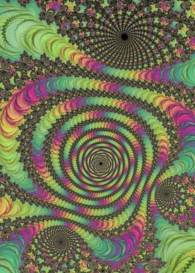 Spiral Rainbow Fractal