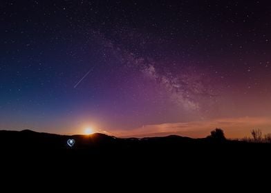 Milky way night