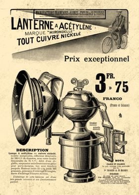 LANTERN french advert 1912