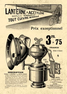 LANTERN french advert 1912