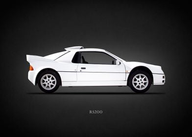 The RS200 Rally Car