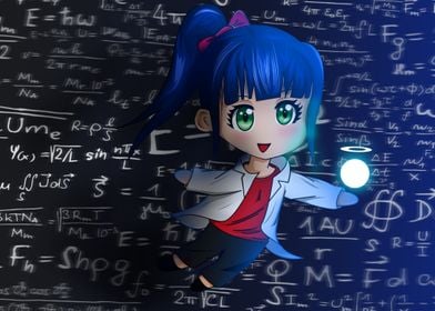 Anime Science ilustration