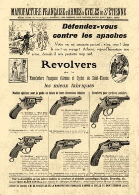 GUNS french advert 1912