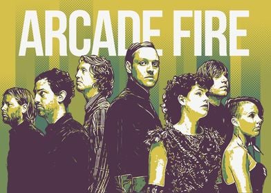 Arcade Fire Artwork Poster