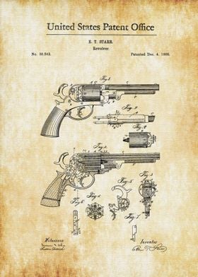 1860 Starr Revolver Patent