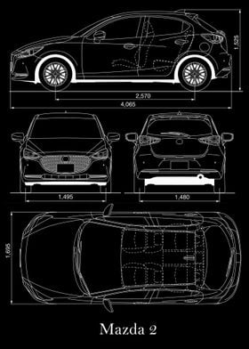 Mazda 2 2019 Blueprint 