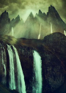 Fantasy Peaks Waterfalls