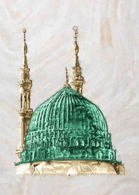 Islamic mosque madinah