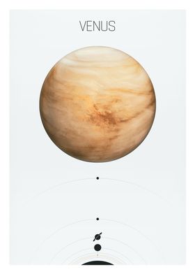 milits Konsultere hver Venus' Poster by Tobias Roetsch | Displate