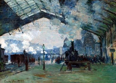 Saint Lazare Train Station