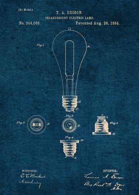 01 Electric Lamp Blueprint