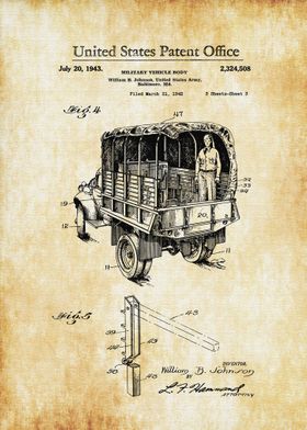 Army Truck Patent 1943