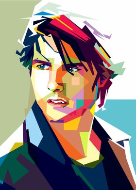 tom cruise potrait