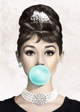 Audrey Hepburn Gum