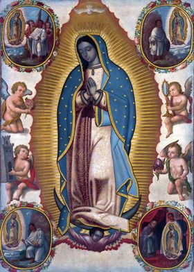 Virgin of Guadalupe 1700