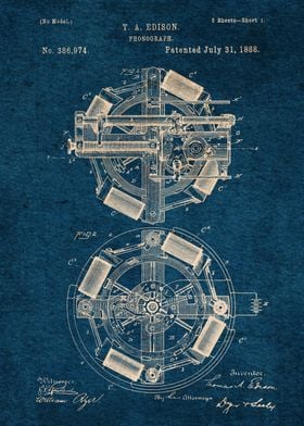 04 Phonograph Blueprint