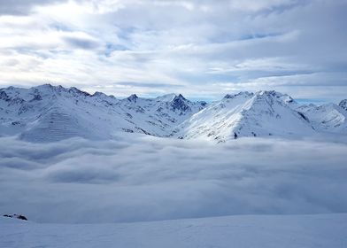 Fallen clouds