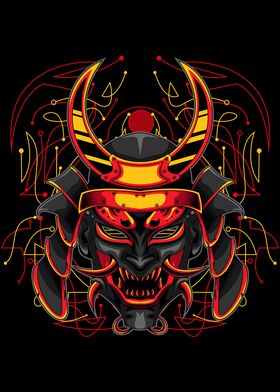 samurai hell art