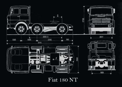 Fiat 180 NT Blueprint