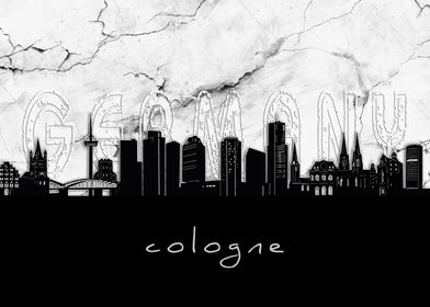 cologne skyline marble