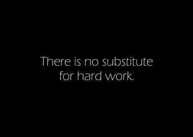 Substitute For Hard Work