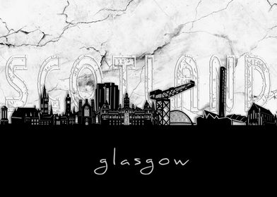 glasgow skyline marble