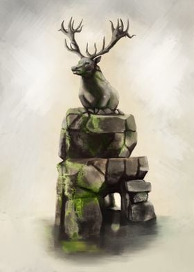 Stone Deer