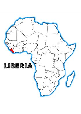 Liberia Map