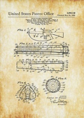 Rifle Hand Guard Patent