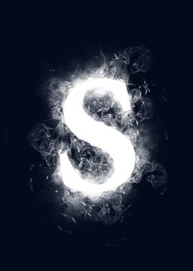 s small letter smoky 